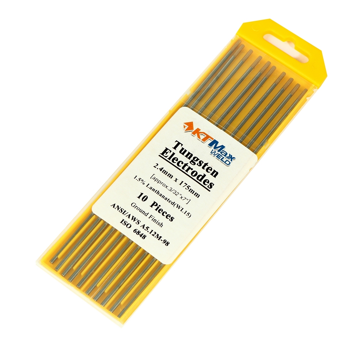 ลวดทังสเตนสีทอง (WL15) 2.4MM(10PCS/1PAC)