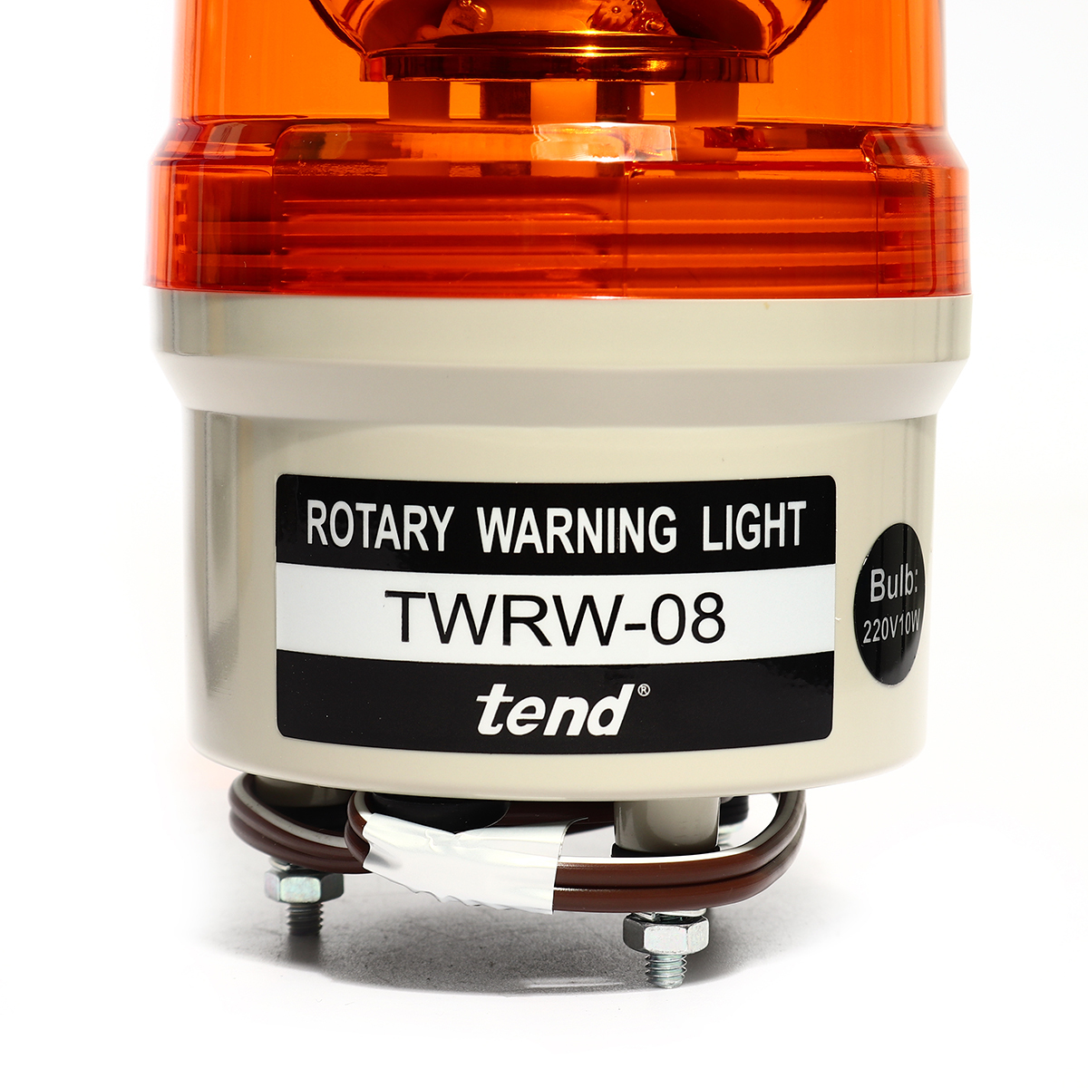 TWRW-082O ไฟหมุน80มม. สีส้ม