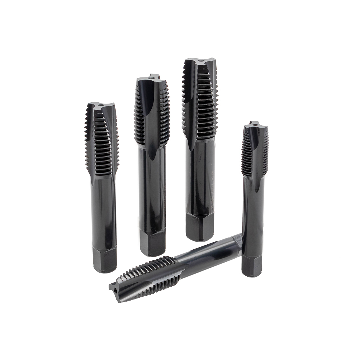 L6868_M16X2R ดอกต๊าปร่องตรงสีดำ