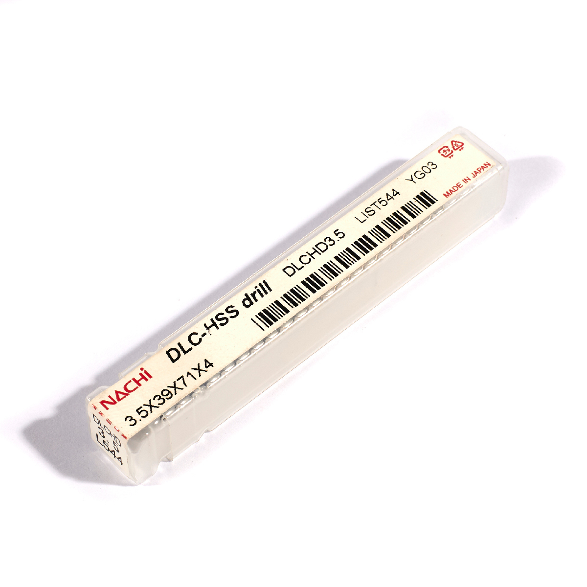 L544_3.5 MM.ดอกสว่านDLC เจาะอะลูมิเนียม