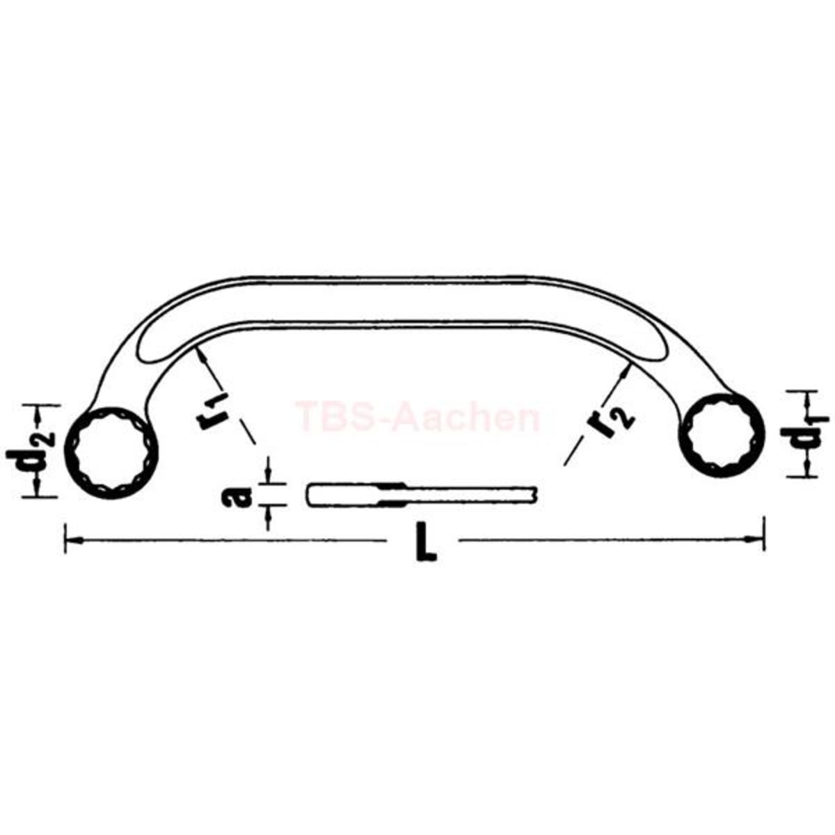 27 16X18 DOUBLE ENDED RINGSPANNER
