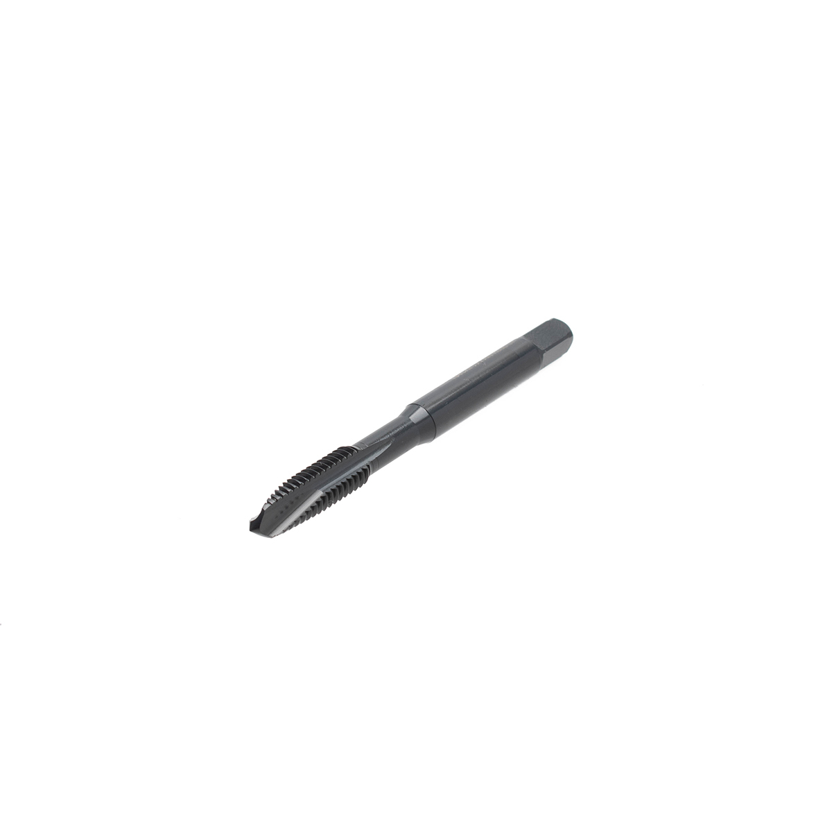 L6868_M3.5X0.6R ดอกต๊าปร่องตรงสีดำ