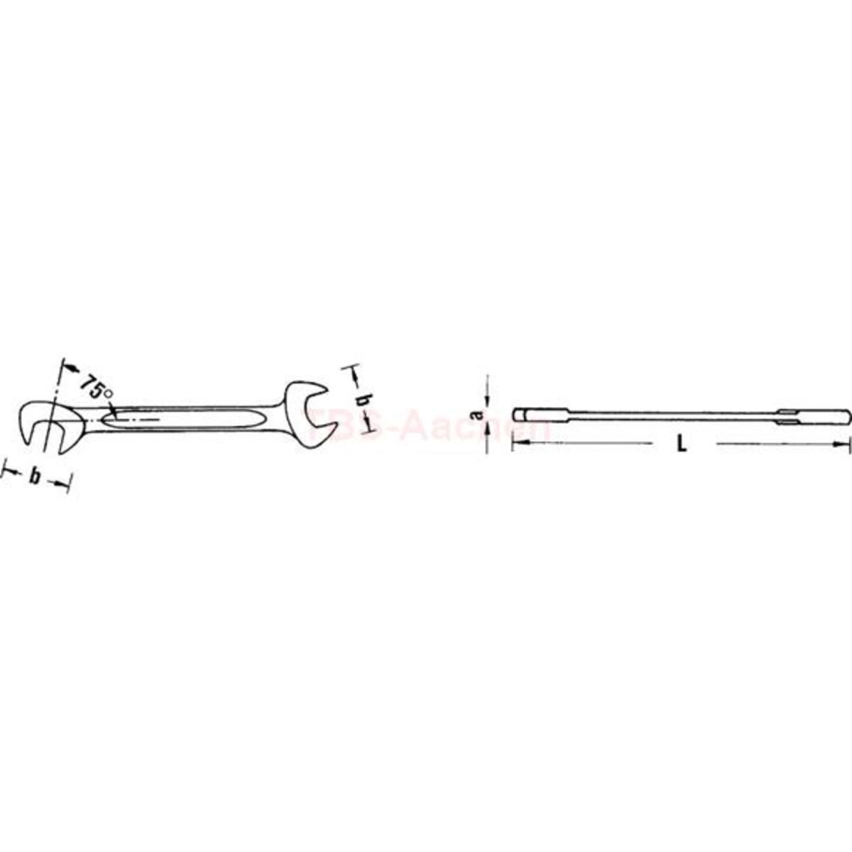 12 10 SMALL DOUBLE OPEN ENDEDSPANNERS