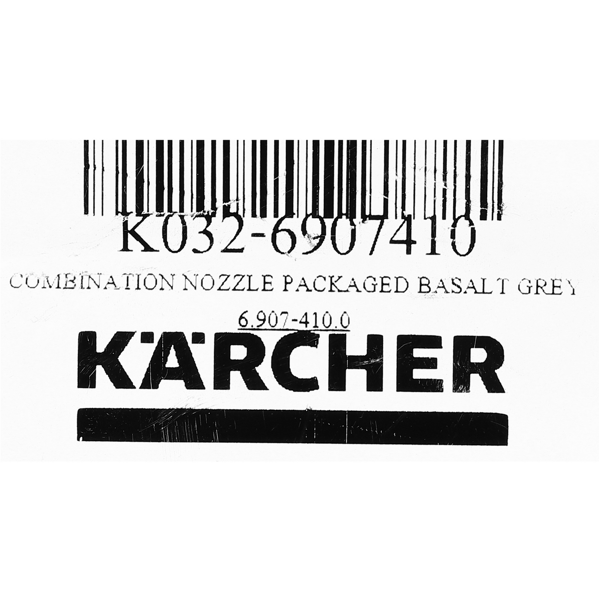 COMBINATION NOZZLE PACKAGED BASALT GREY