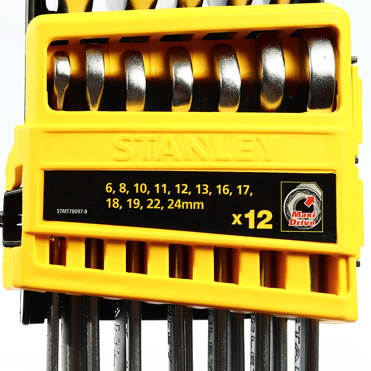 CWBชุดประแจแหวนข้างฯ12ชิ้น 6-24มม แพคPVC