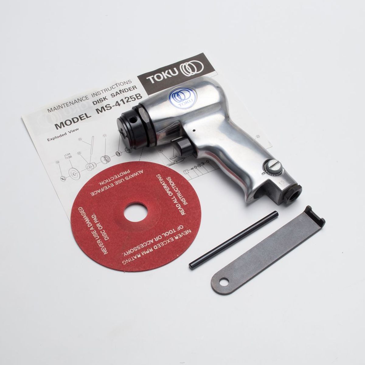 MS-4125B เครื่องขัดกระดาษทรายลม