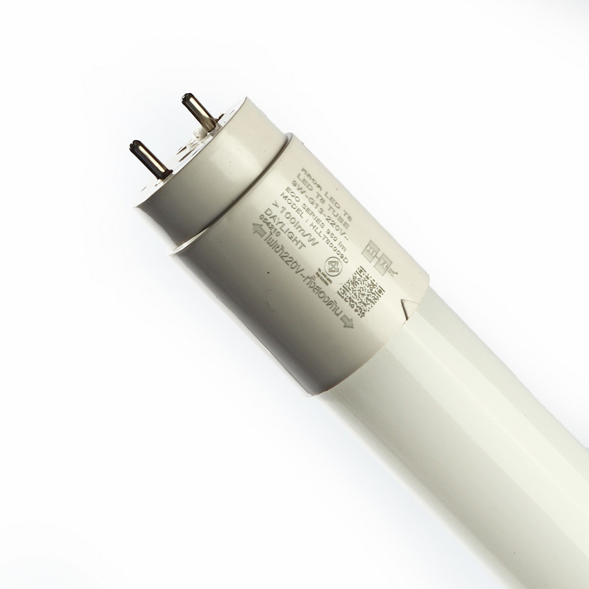 หลอด LED T8 ไฟเข้า2ทาง(มอก) 9W แสงขาว