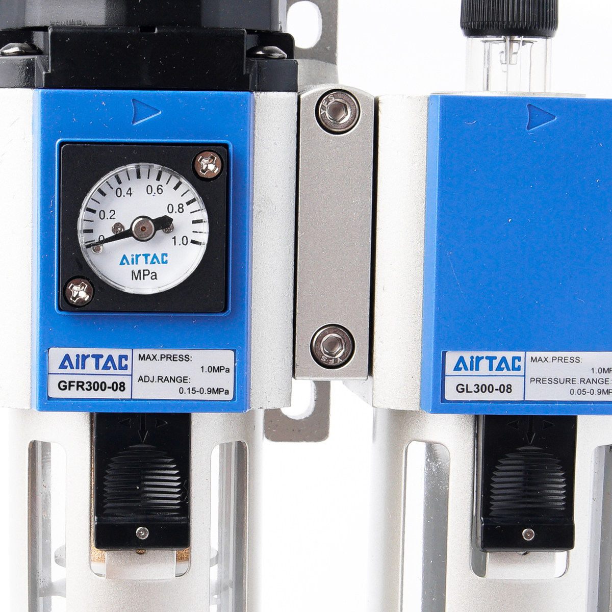 GFC300-08 กรองลม,ปรับลม,เติมน้ำมัน 1/4