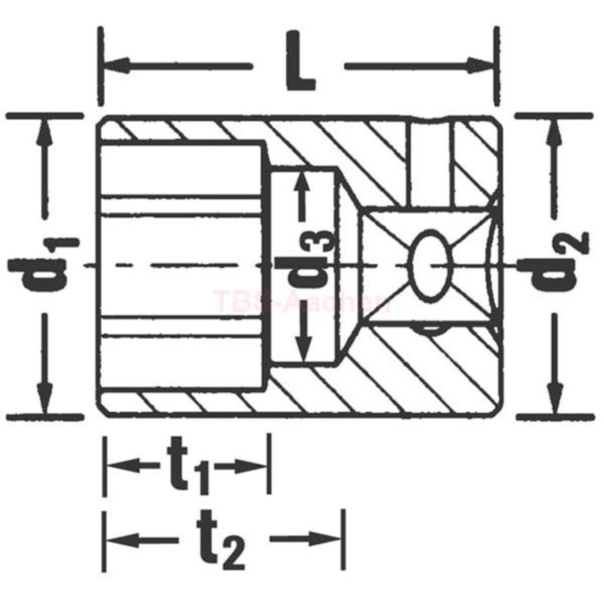 40 10 SOCKETS 1/4
