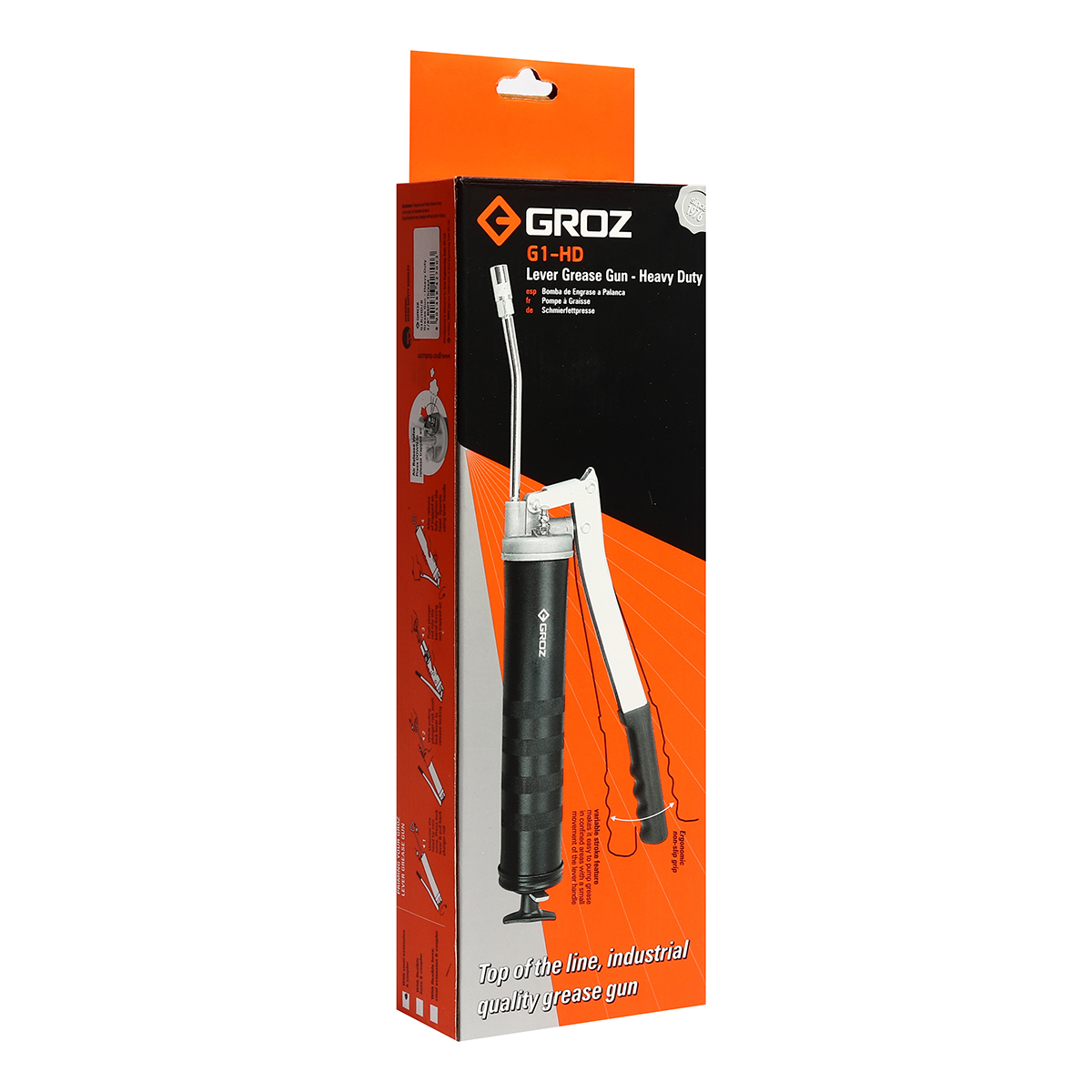 G1R/HD/B กระบอกอัดจารบีงานหนัก ท่อแข็ง