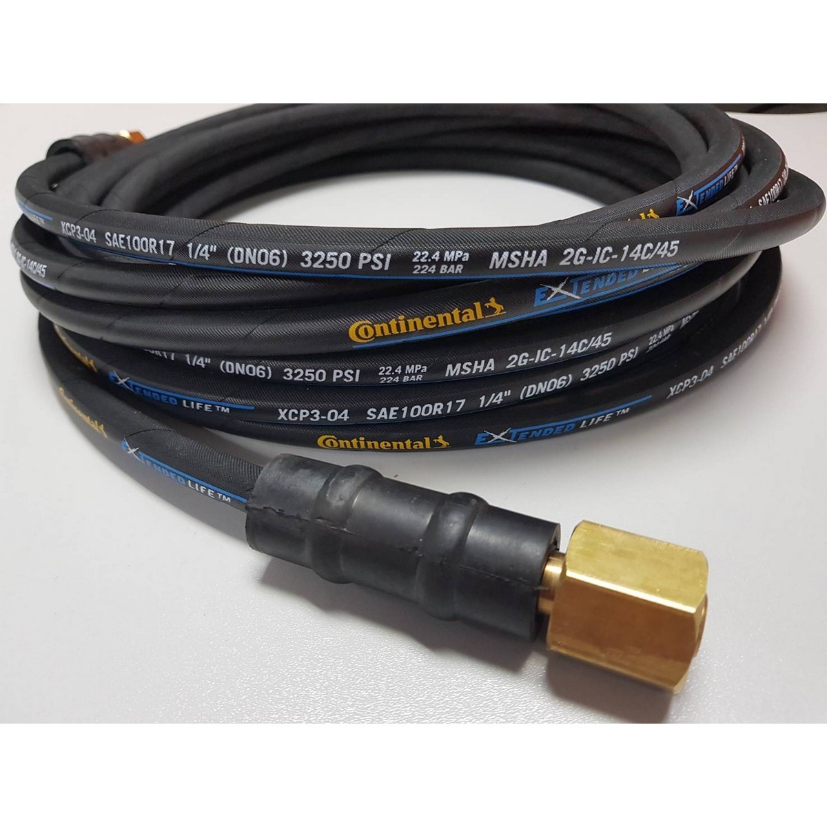 สายอัดฉีดลวด 1ชั้น 10M EASYLOCK กิ๊บยาง