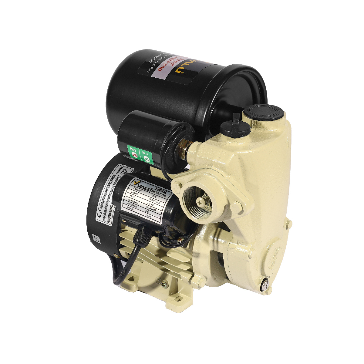 Z-200AL ปั๊มน้ำอัตโนมัติ 370W.