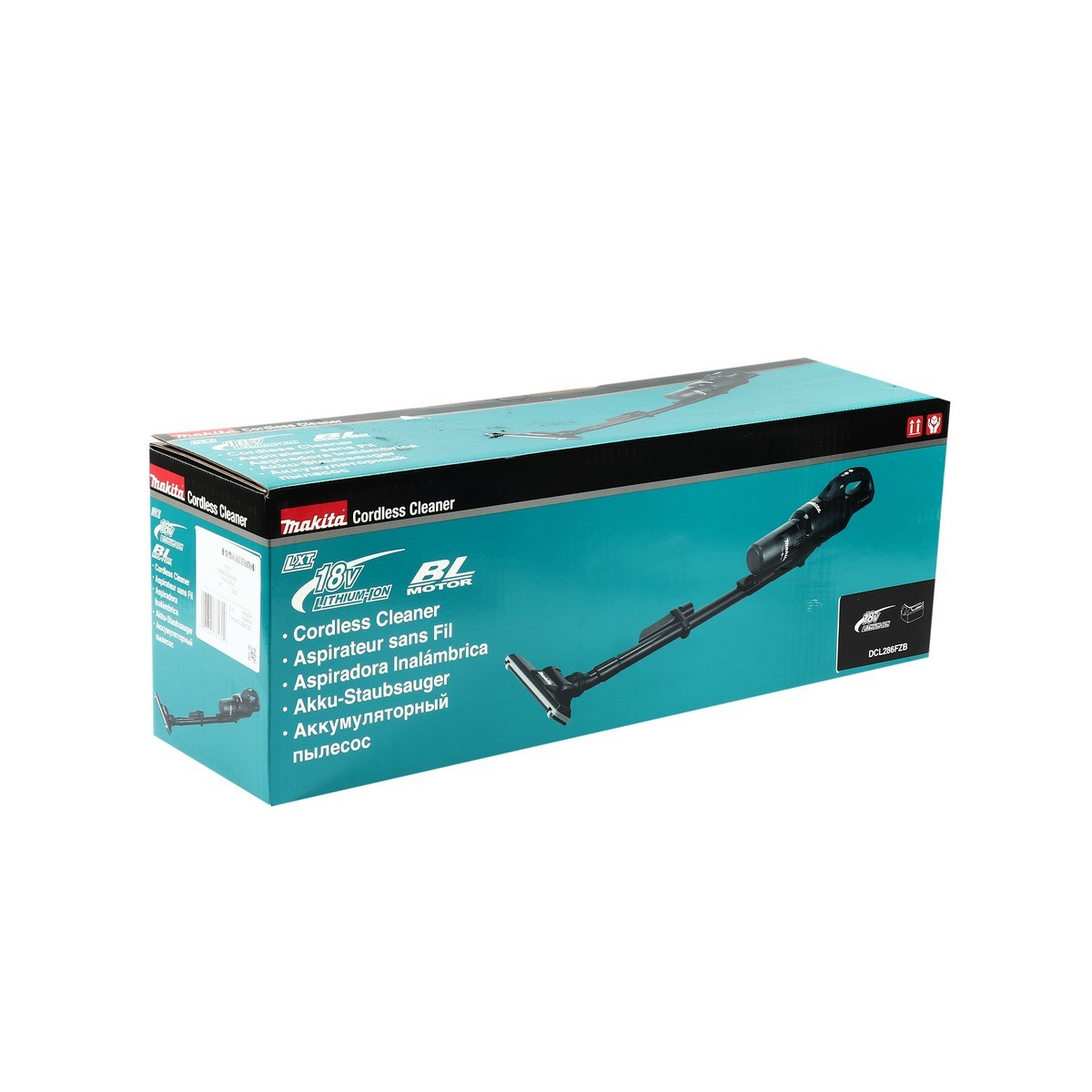 DCL286FZB ดูดฝุ่น18V-BL-CYCLON-4SP-ดำ