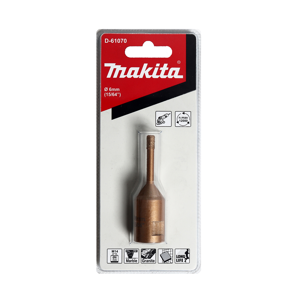 กระบอกเพชร 6MM-สำหรับเจียร์ 5