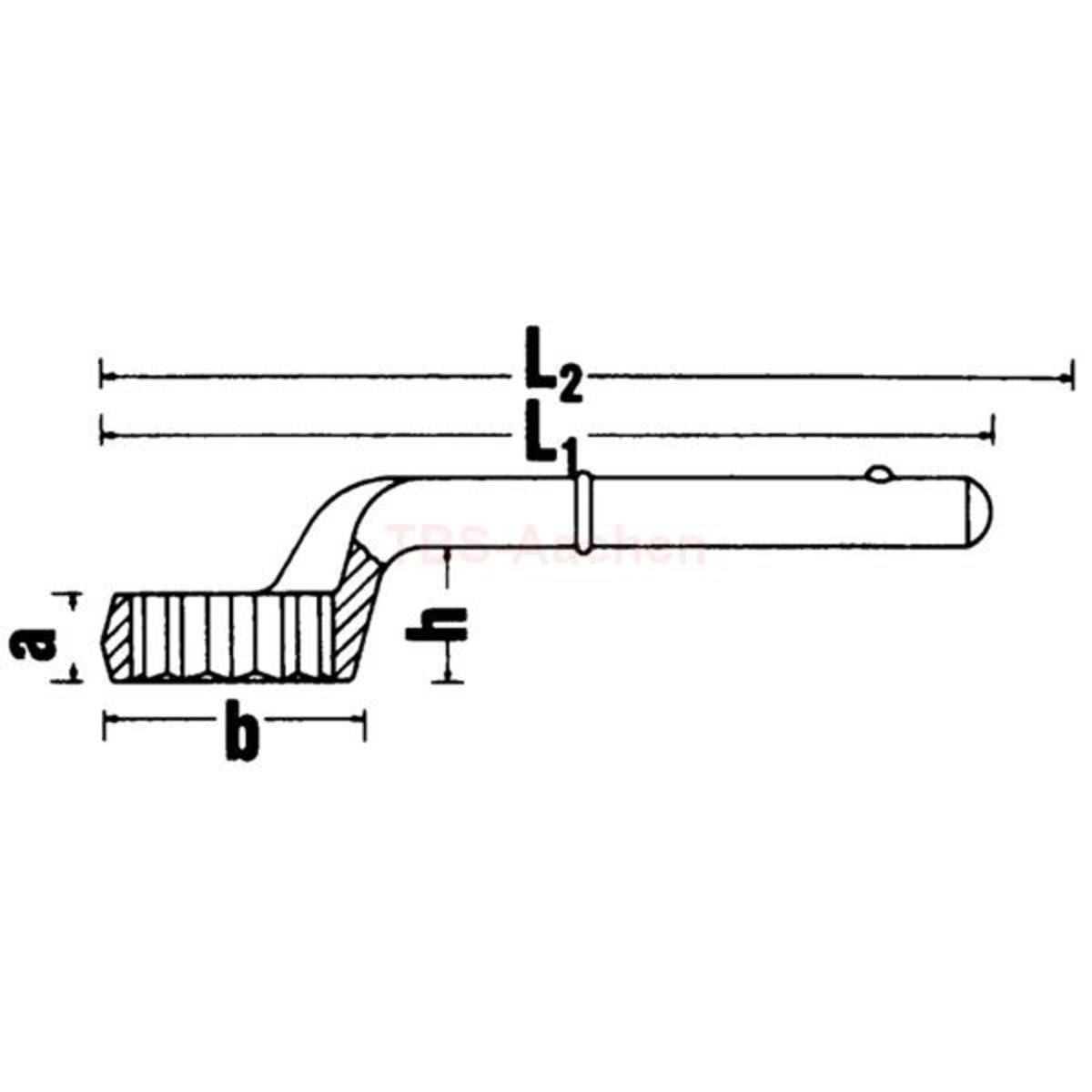 5 42 HEAVY DUTY RING SPANNER