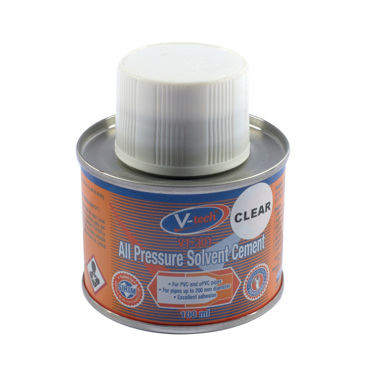 VT-301100 กาวทาท่อทนแรงดัน 100G