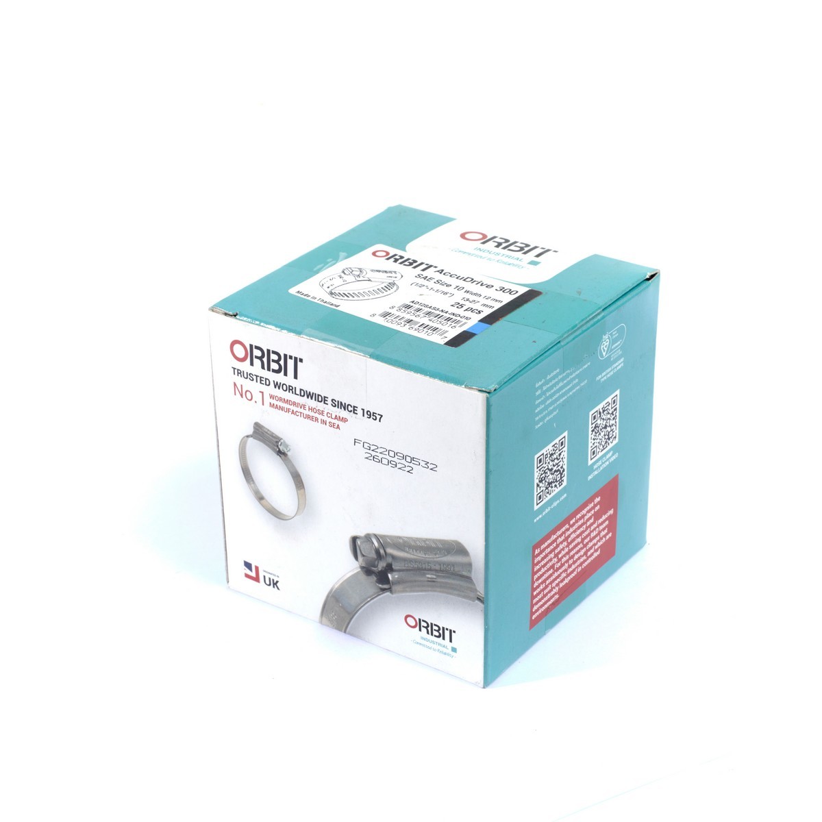 ACCUDRIVE-10เข็มขัดรัดท่อเจาะทะลุ13-27มม