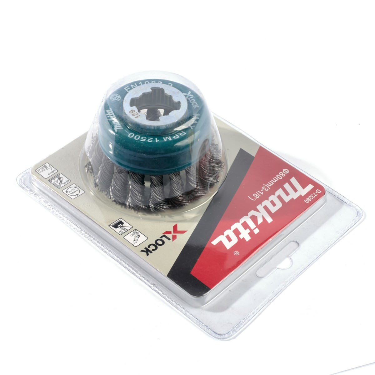แปลงลวดถ้วยเกลียวเหล็ก 80MMX0.5MM X-LOCK