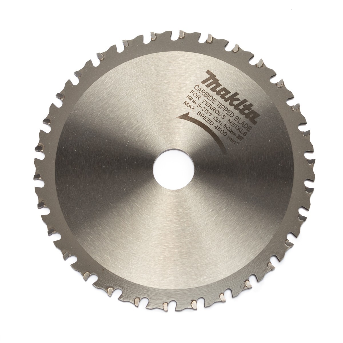 ใบเลื่อย 136MM X 30T ตัดโลหะ FOR DCS550