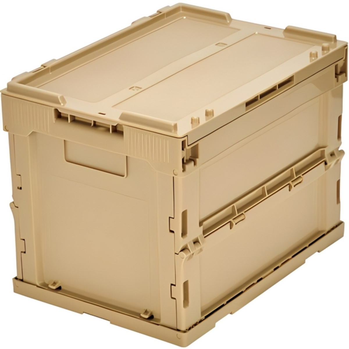 กล่องพับ ORICON 50L (มีฝา) สี OD