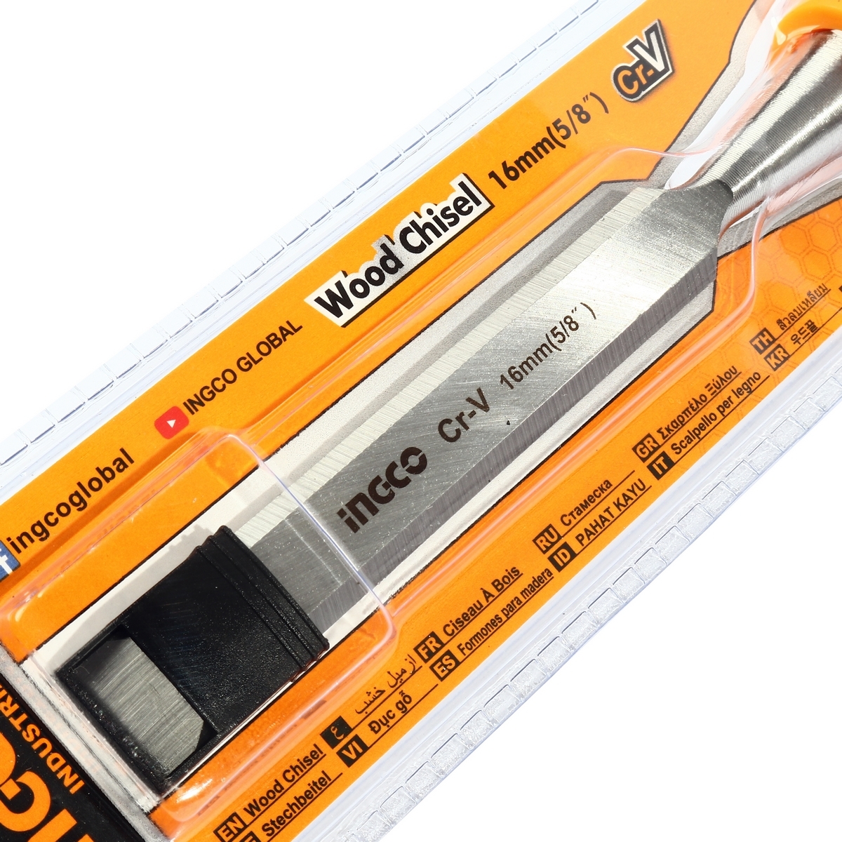 HWC0816 สิ่วลบเหลี่ยม 16X140MM