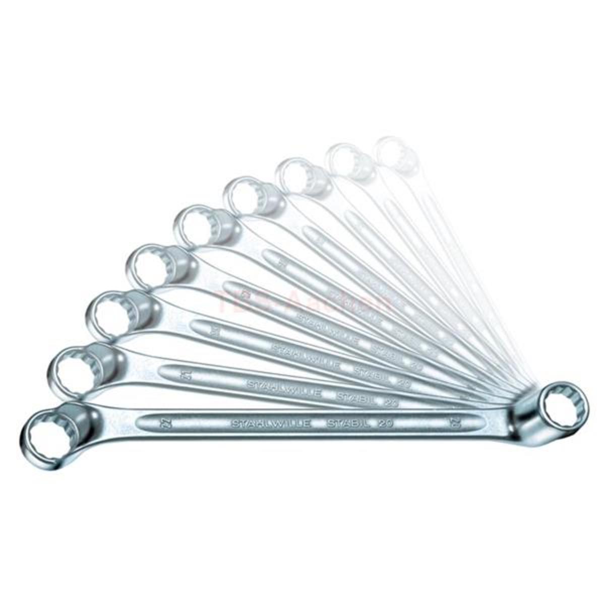 20/9 SET DOUBLE ENDED RINGSPANNERS
