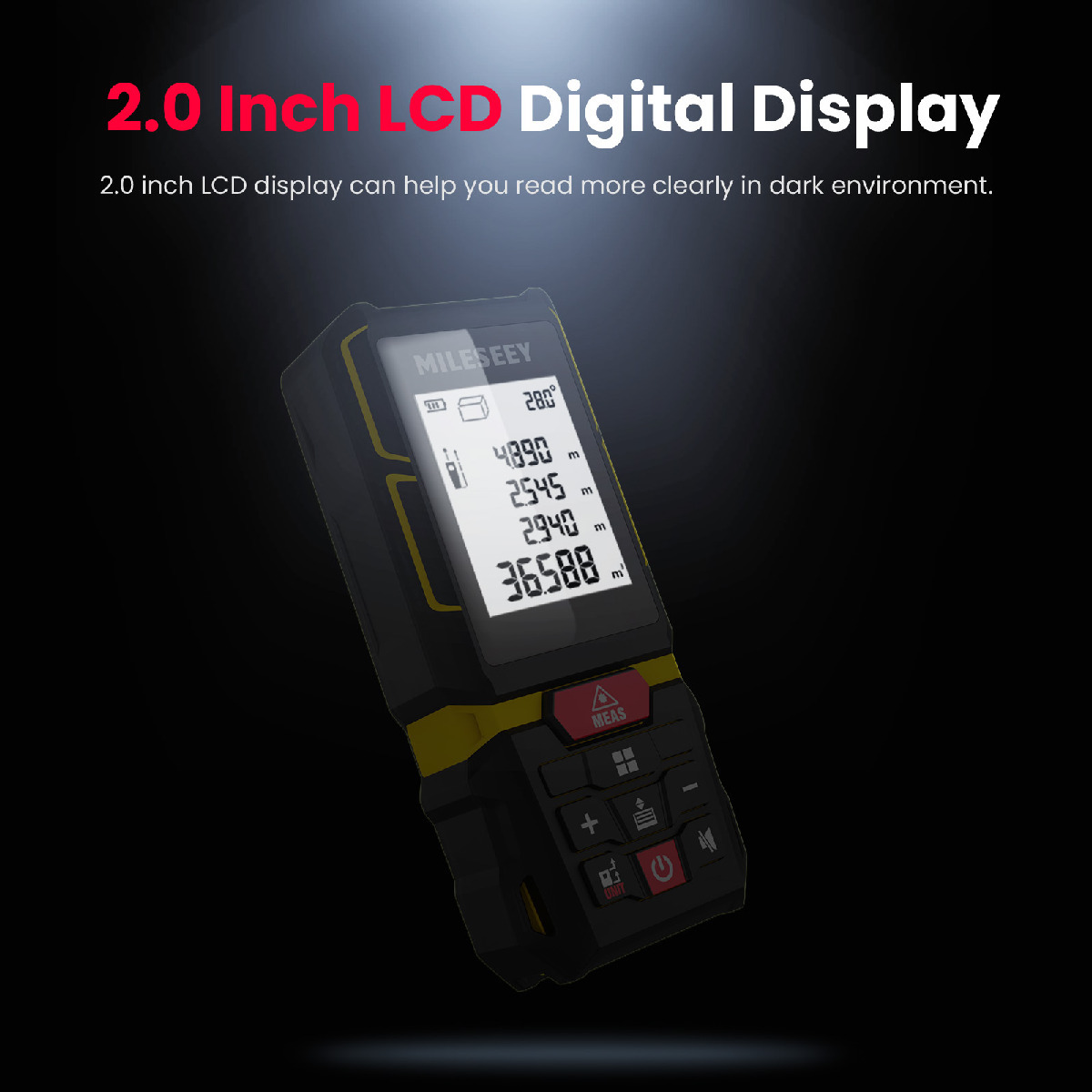 G7 เครื่องวัดระยะทางเลเซอร์ 100 เมตร