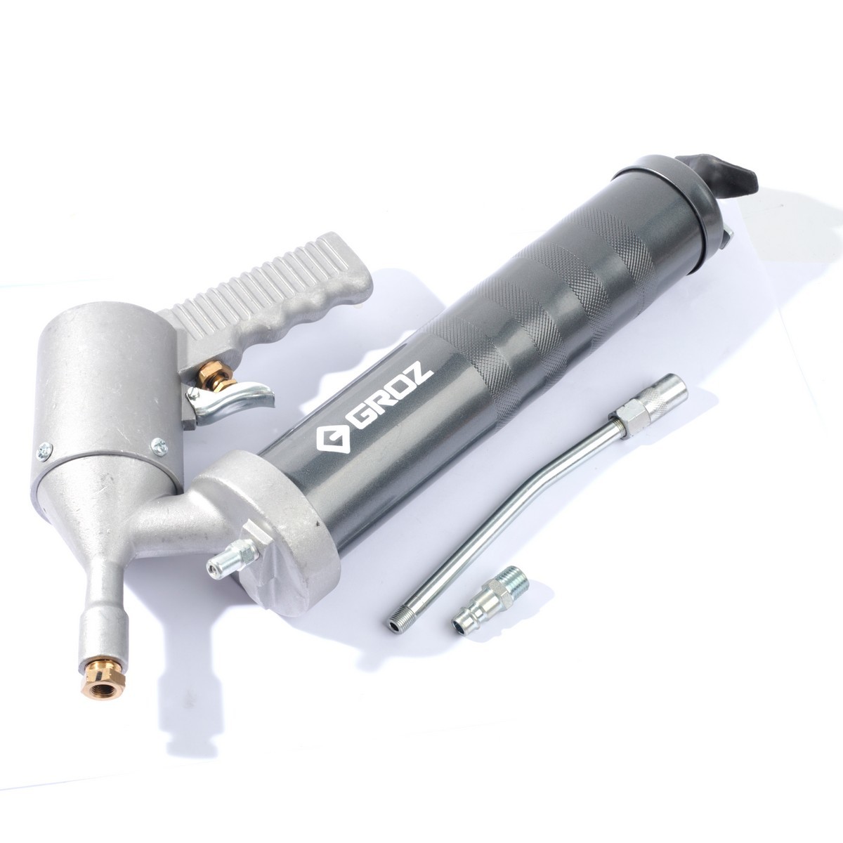 PGG/1R/Bกระบอกอัดจารบีใช้ลม+ท่อแข็ง500CC