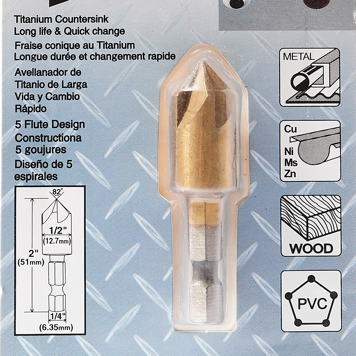 ดอก COUNTERSINK 82 องศา 1/2