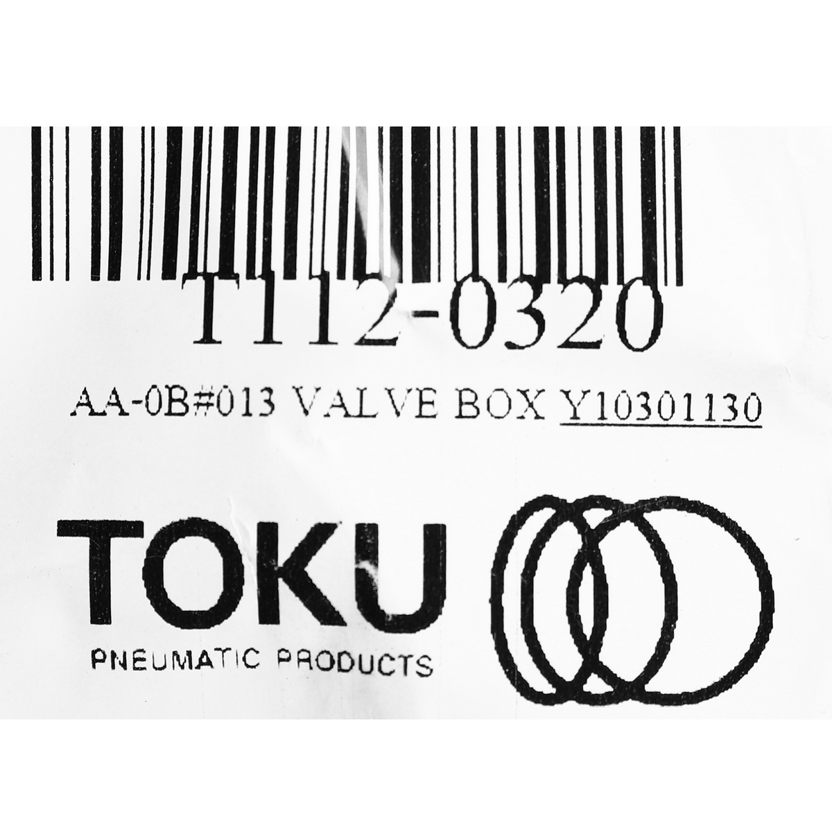 AA-0B#013 VALVE BOX