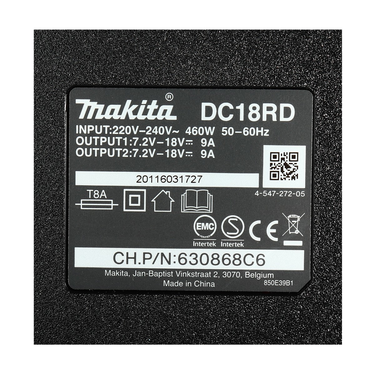 MKP3PG184 ชุดแบต BL1860B X4+DC18RD+BOX