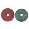 กระดาษทรายกลม หลังไฟเบอร์ 4" #80 ขัดโลหะ