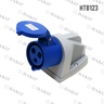 เต้ารับติดลอย 2P+E 32A 230V 6H IP44