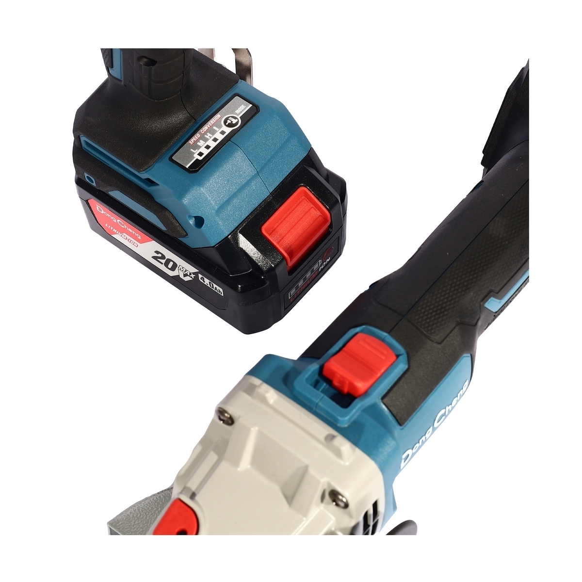 20V ชุดCOMBO ไขควงกระแทก+เครื่องเจียร์4