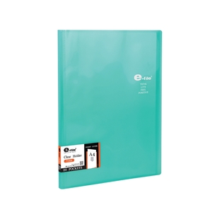 710A แฟ้มโฮลเดอร์ 20 ซอง ปกสอด A4 -เขียว