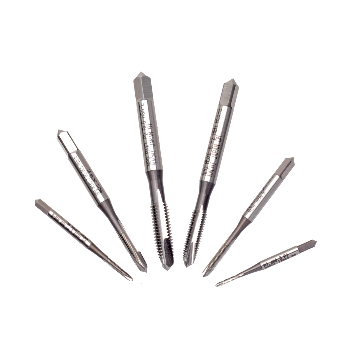 L6906_M1.7X0.35 ดอกต๊าปร่องตรงสีเงิน
