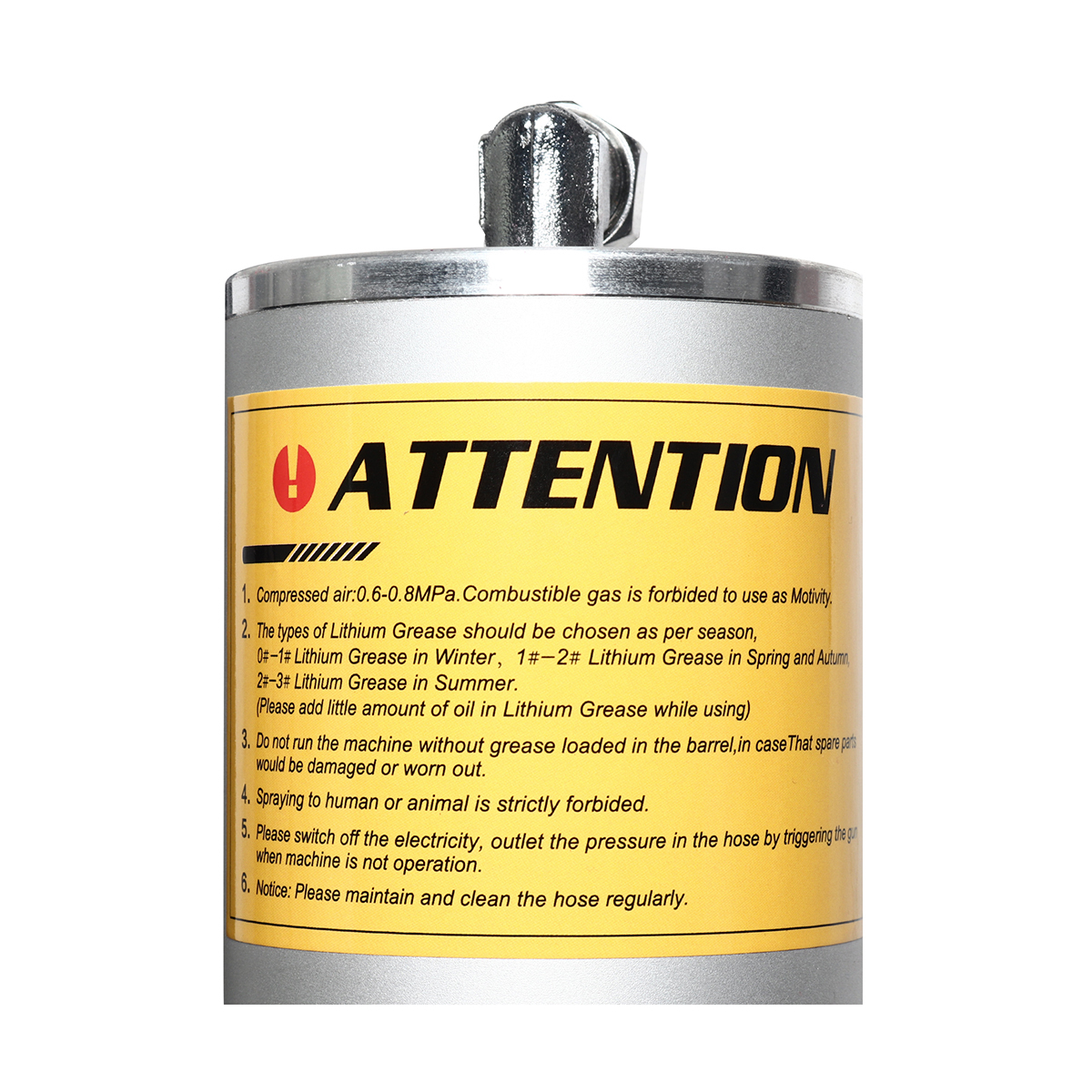 RH-1121D ถังอัดจารบีใช้ลม 12L (40:1)