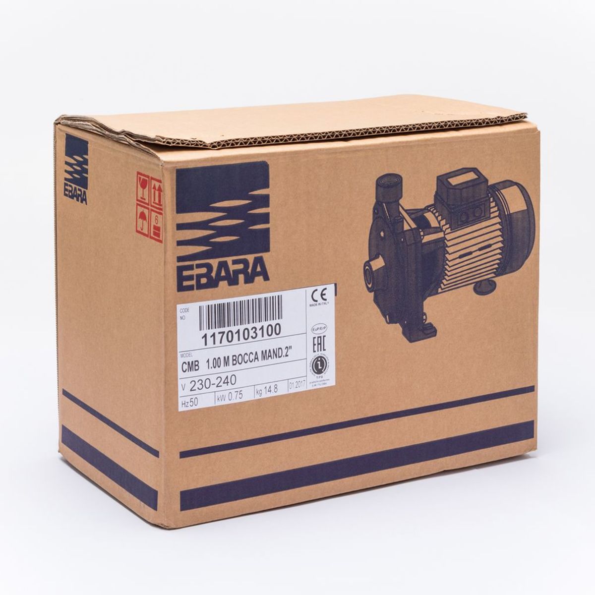 CMB-1.00M ปั๊มหอยโข่ง (1 HP)