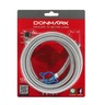 DM-150P สายน้ำดีถักสแตนเลส 1/2"ยาว150ซม.