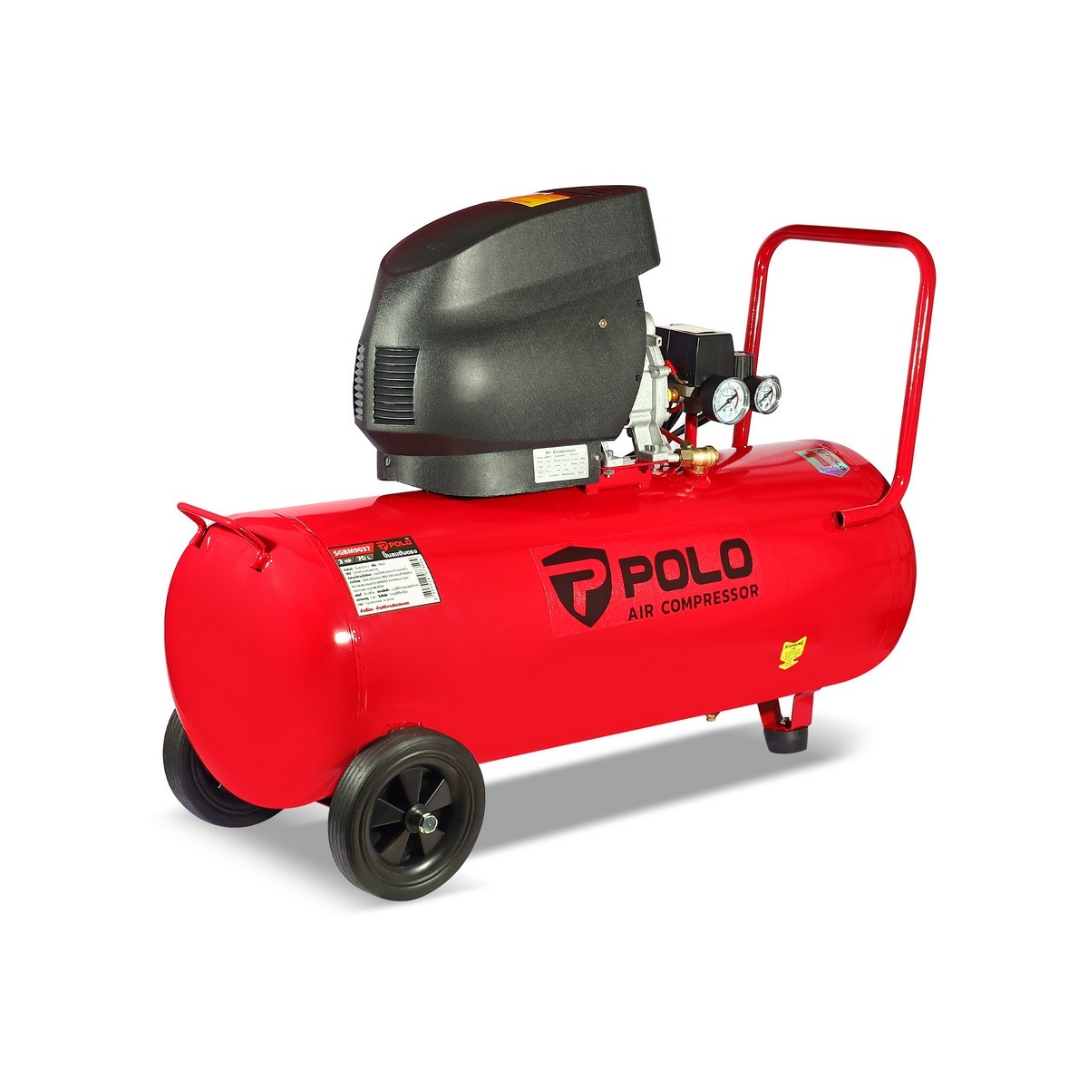 SGBM9037 ปั๊มลม 3 HP 1เฟส 220V 70L