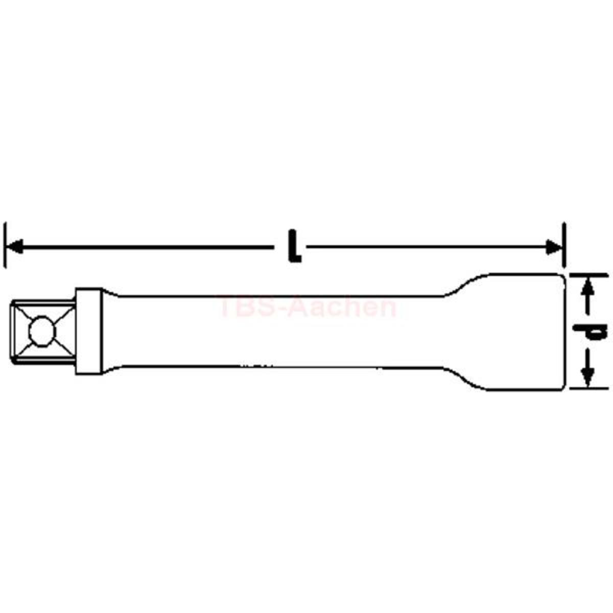 509/5 EXTENSION BAR 1/2